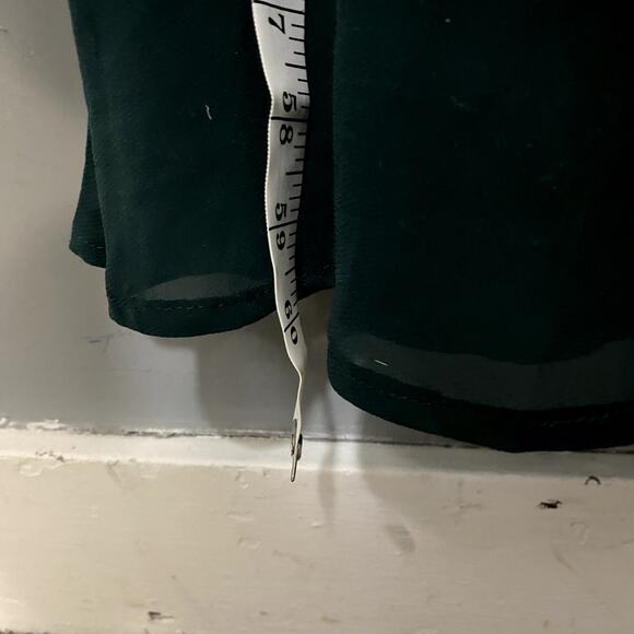 NWOT Lulus Feel the Romance Emerald Green Off-the-Shoulder Maxi Dress 1X - Picture 4 of 9